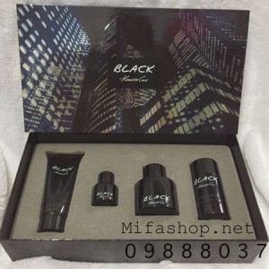 Bộ quà tặng nước hoa nam kenneth cole black 4 món