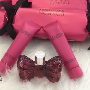 Bộ quà tặng nước hoa viktor & rolf bon bon 7ml, sữa tắm, lotion 15ml