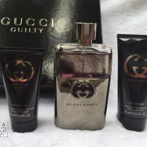Bộ quà tặng nước hoa gucci guilty pour homme 90ml