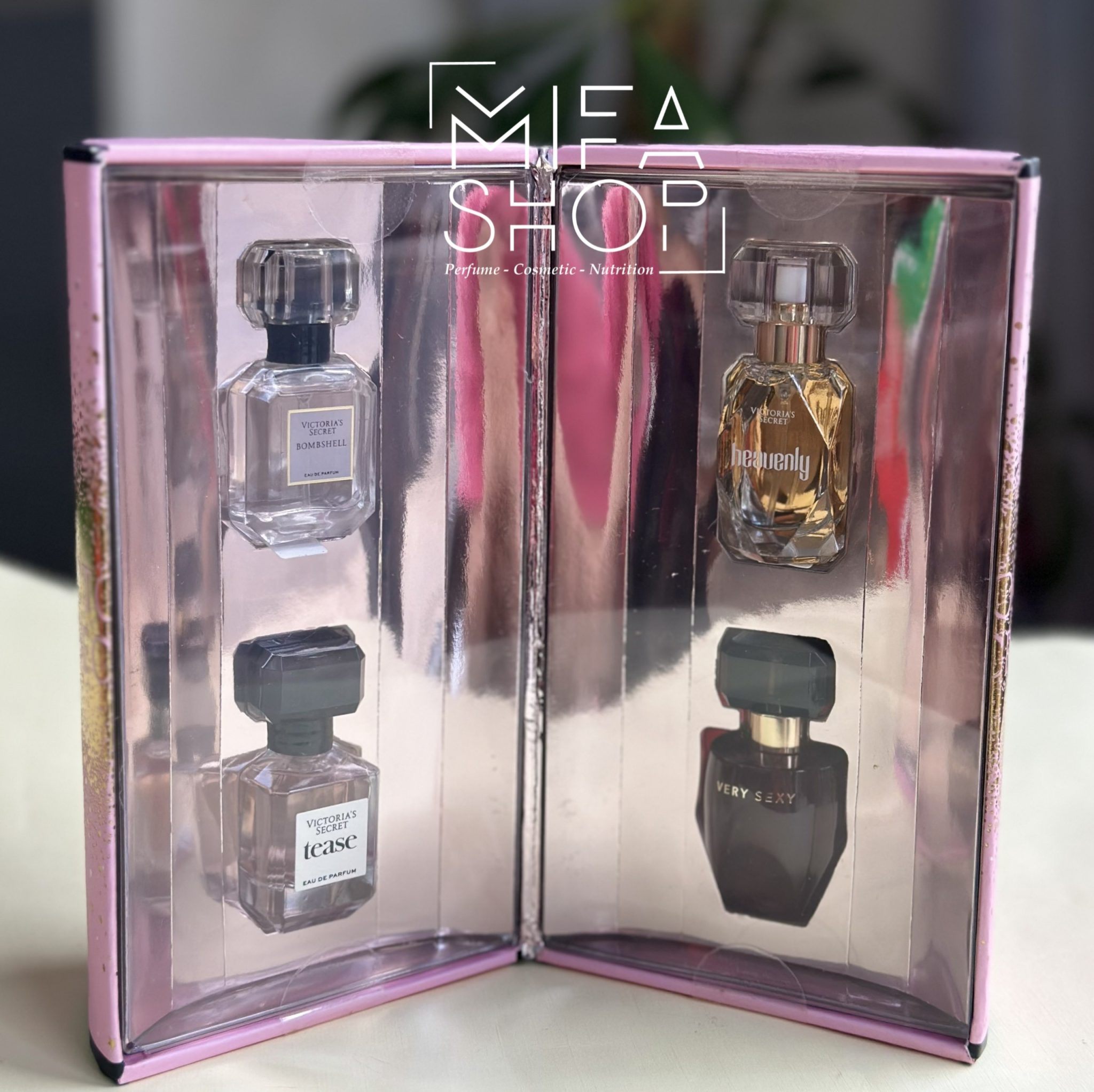 Bộ quà tặng nước hoa victoria's secret 4 chai mini 7.5ml - Ảnh 4