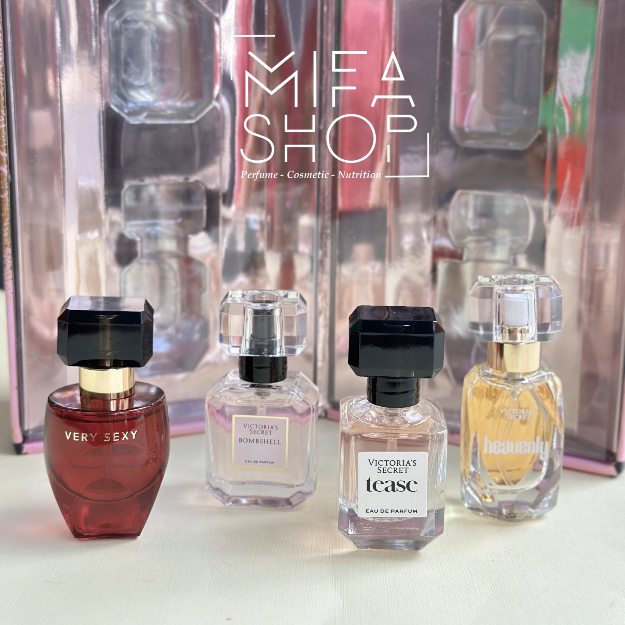 Bộ quà tặng nước hoa victoria's secret 4 chai mini 7.5ml - Ảnh 2