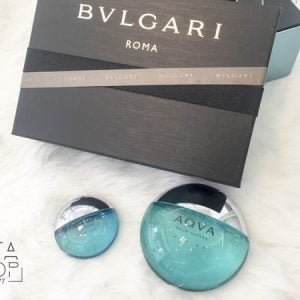 Bộ quà tặng nước hoa nam bvlgari aqva marine edt 100ml & 15ml