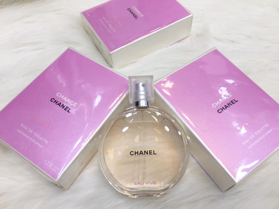Chanel Chance Eau Vive  Nuochoarosacom  Nước hoa cao cấp chính hãng giá  tốt mẫu mới