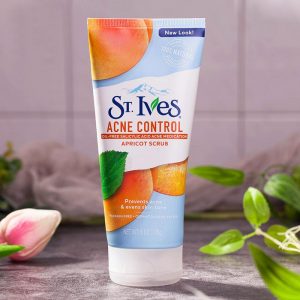 Sữa Rửa Mặt Ngăn Ngừa Mụn St.Ives Acne Control Apricot Scrub 170G 4