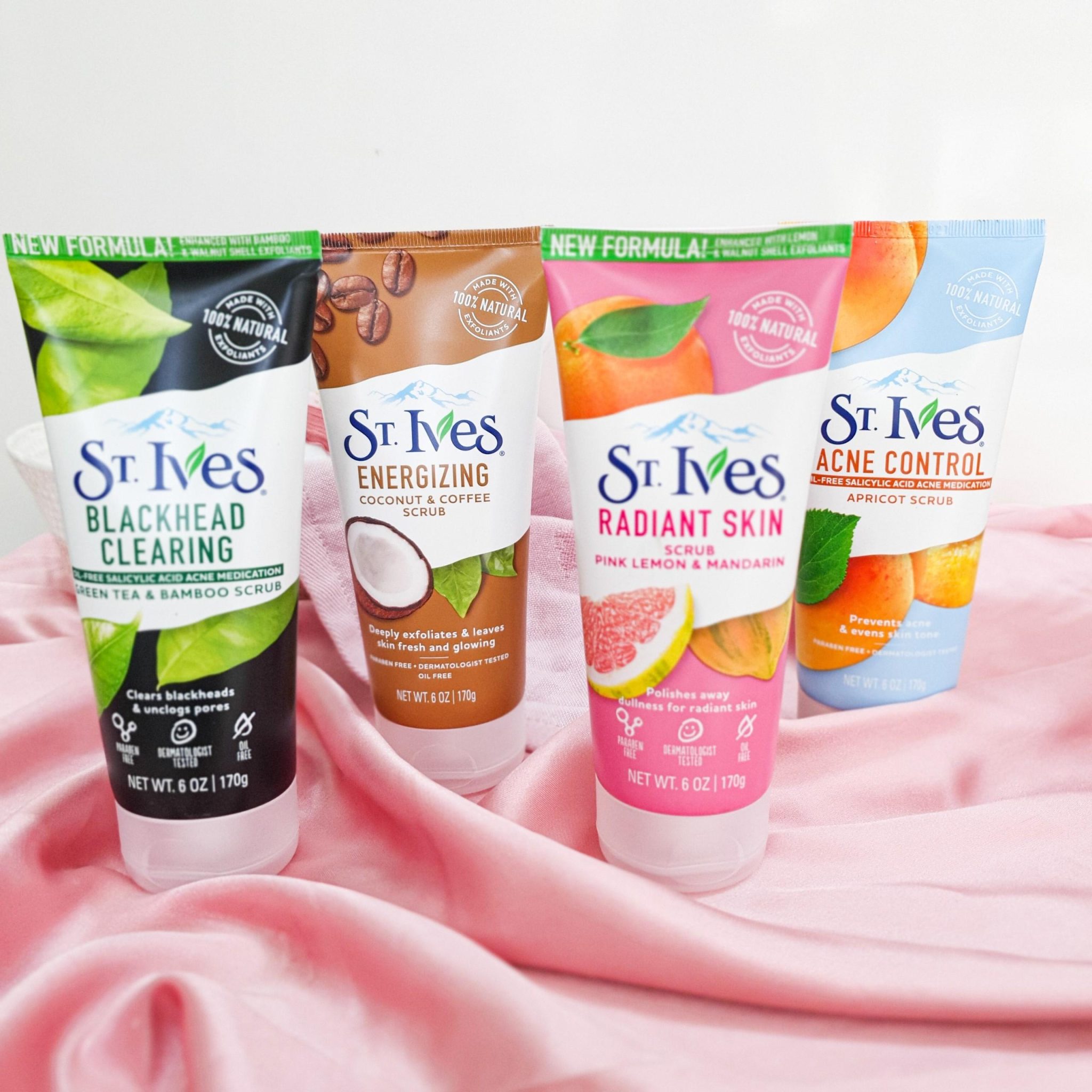 Sữa Rửa Mặt Ngăn Ngừa Mụn St.Ives Acne Control Apricot Scrub 170G 1