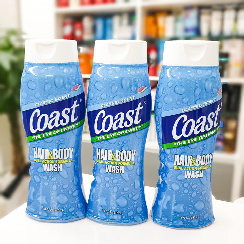 sữa tắm gội nam coast classic scent 537ml mifashop