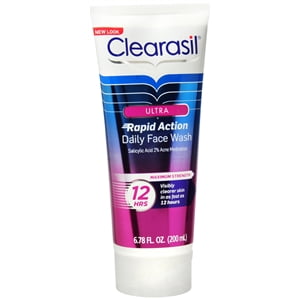 Sữa rửa mặt Clearasil Ultra Daily Rapid Action Acne Medication
