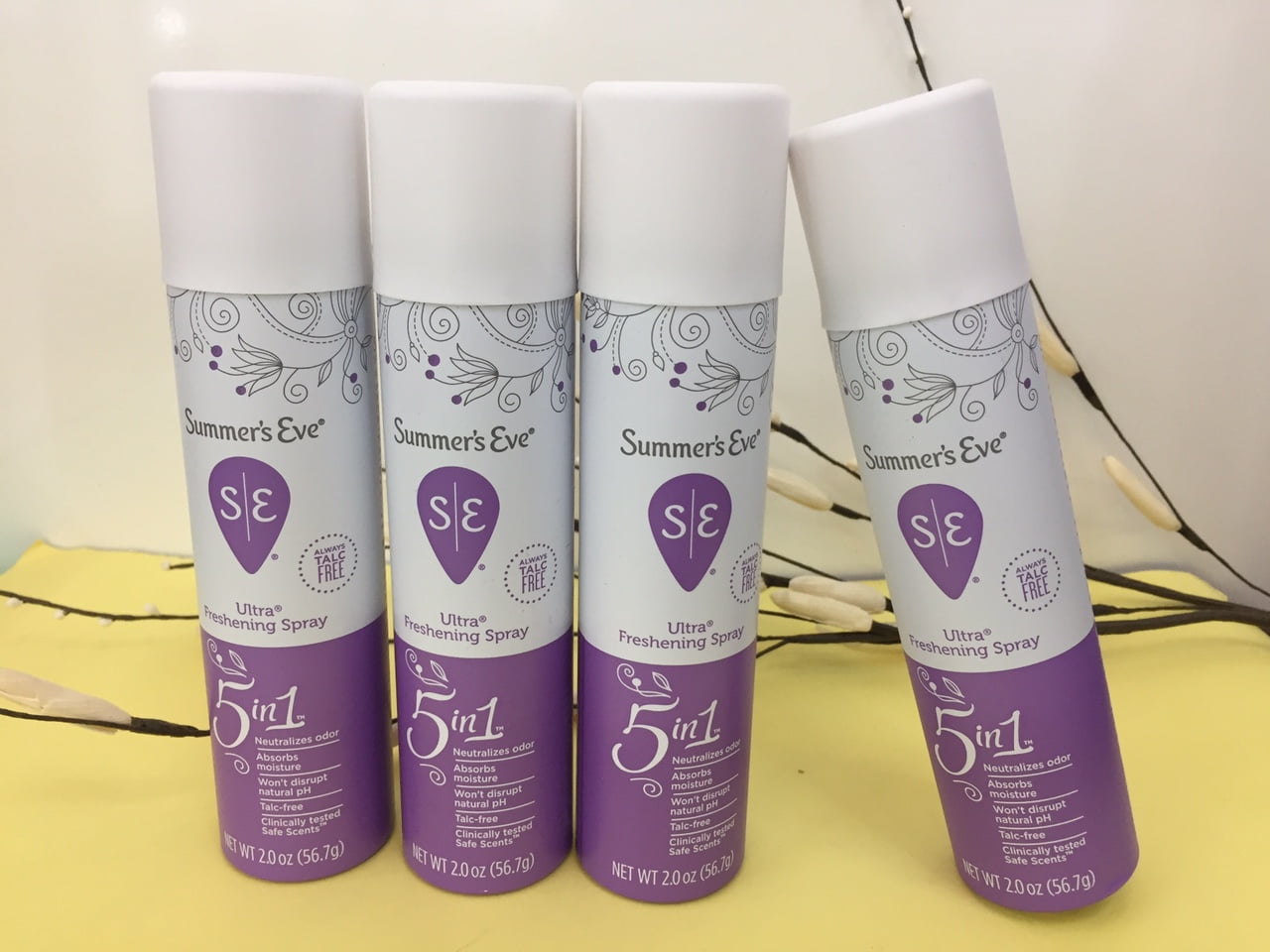 Xịt Phụ Khoa Summer's Eve - Ultra Freshening Spray (5 in 1) 56,7g