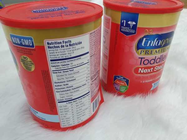 Sữa Enfgrow dành cho bé từ 1-3 tuổi Enfagrow Premium Non-GMO Toddler Next Step 680g chính hãng