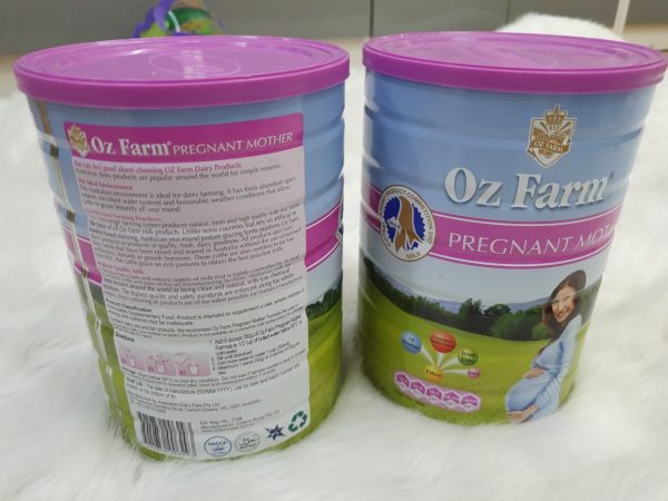 Sữa bầu Oz Farm Pregnant Mother Formula 900g chính hãng