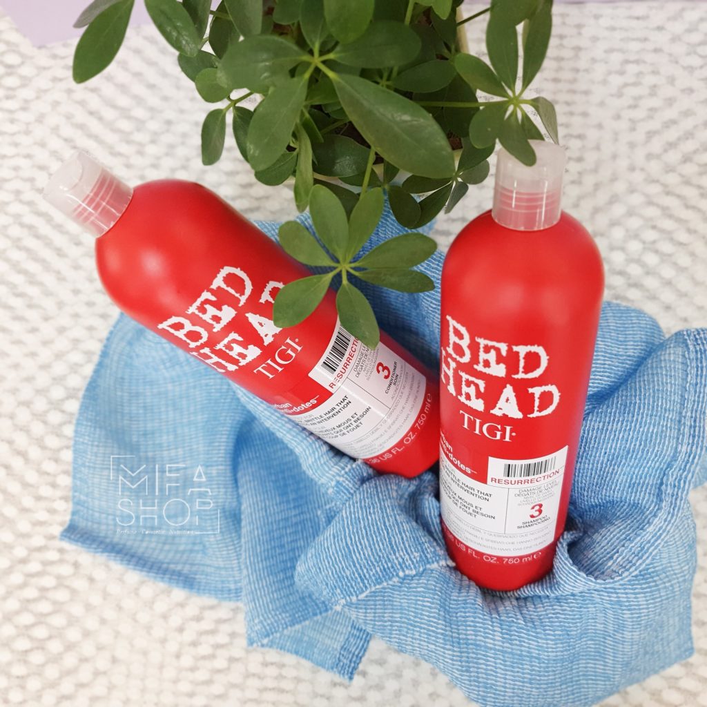 Bộ gội xả Tigi Head bed đỏ