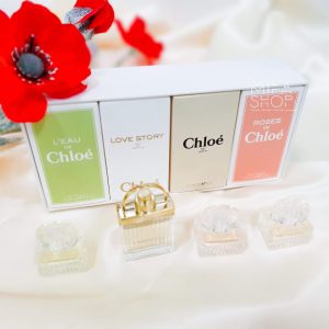 Bộ quà tặng nước hoa Chloe 4 chai mini chính hãng