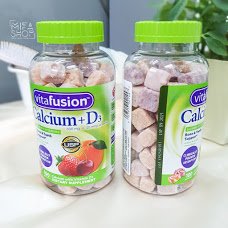Kẹo dẻo bổ sung Canxi Vitafusion Calcium + D3 500mg 100 viên 1