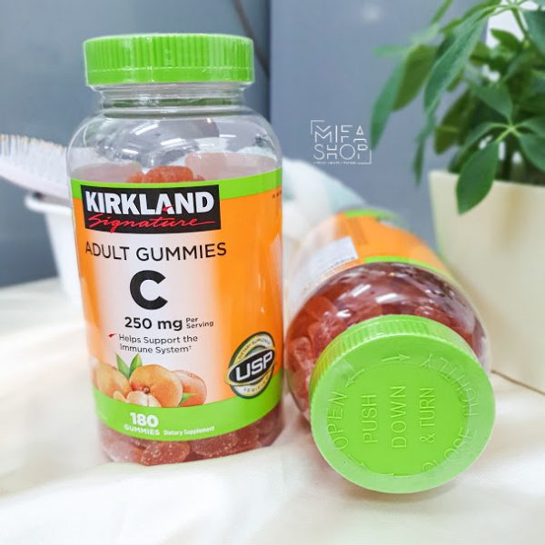Kẹo dẻo bổ sung Vitamin C Kirkland Adult Gummies C 250mg 180 viên 2