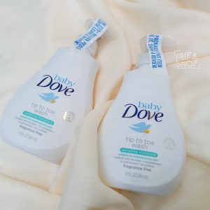 Sữa tắm gội trẻ em Dove tip to toe 384ml