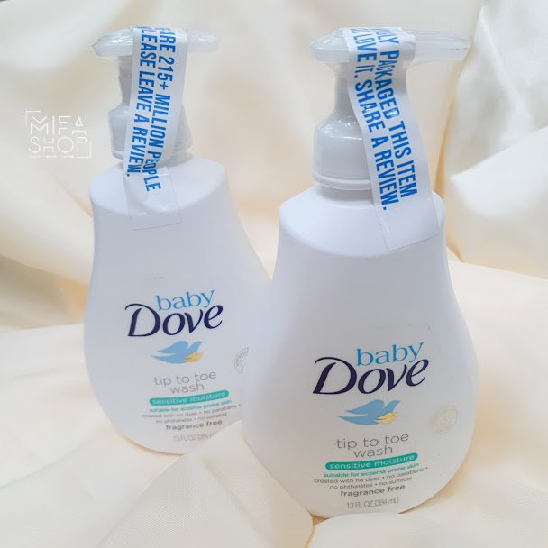 Sữa tắm gội trẻ em Dove tip to toe 384ml mifashop