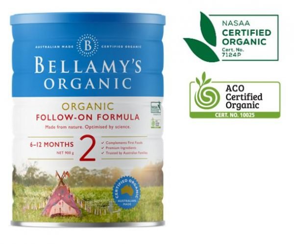 Sữa Bellamy’s Organic Follow On Formula Số 2