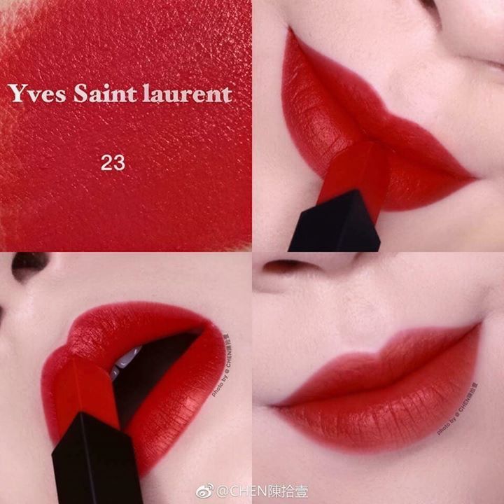 son ysl slim rouge couture 23 swatch