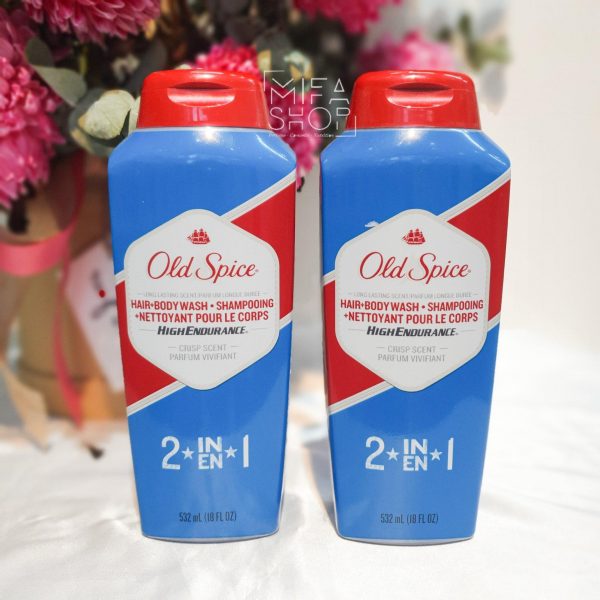 Sữa Tắm Gội Old Spice 2in1 Body Wash High Endurance