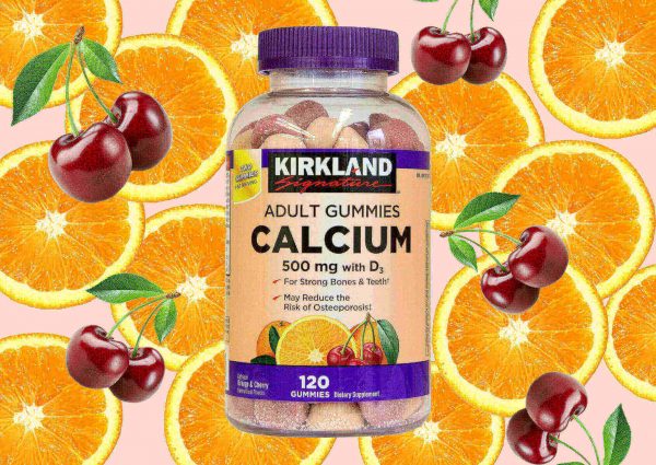 Kẹo Dẻo Kirkland Calcium 500mg with D3 01