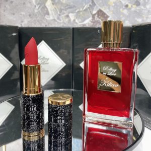 Bộ Quà Tặng Nước hoa Kilian Rolling in Love, Son Le Rouge Parfume, The Icons Set