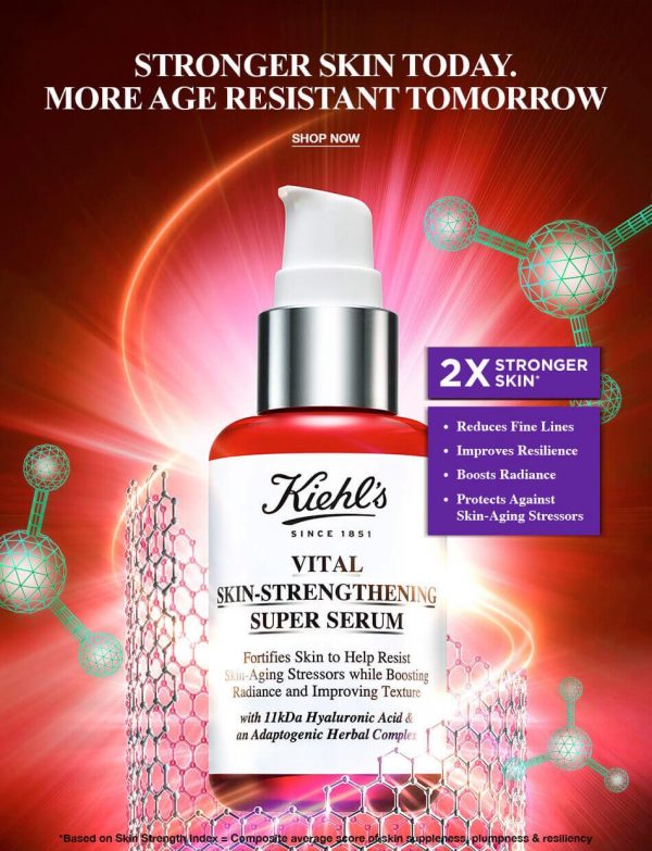 Tinh Chất Vital Skin Strengthening Super Serum Kiehls 50ML