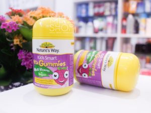 Kẹo dẻo hỗ trợ tiêu hóa Vita Multi-Vitamin Gummies Nature's Way 60 Viên