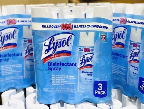  Xịt Diệt Khuẩn Lysol Disinfectant Spray Crisp Linen