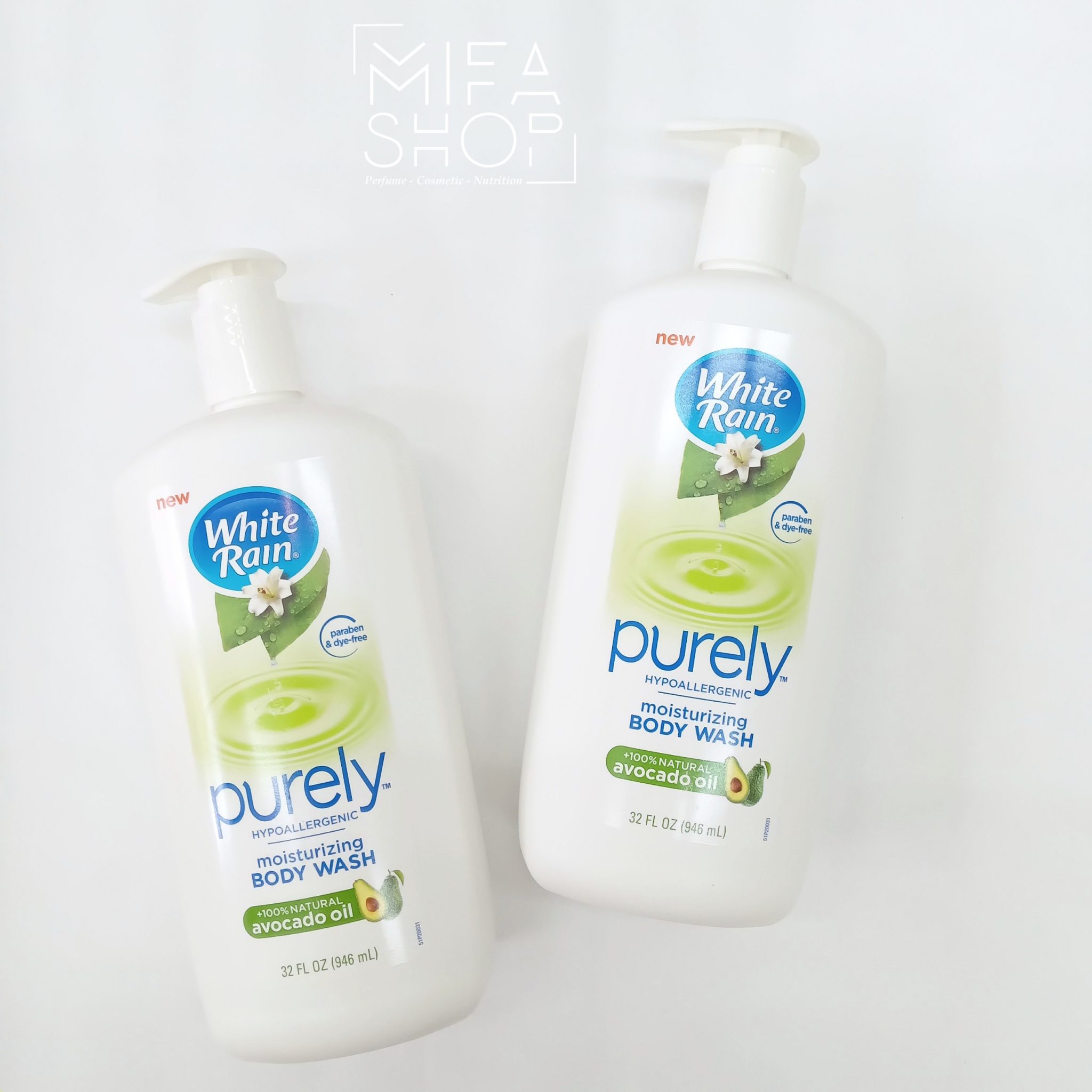 Sữa Tắm White Rain Purely Avocado Oil 946ml