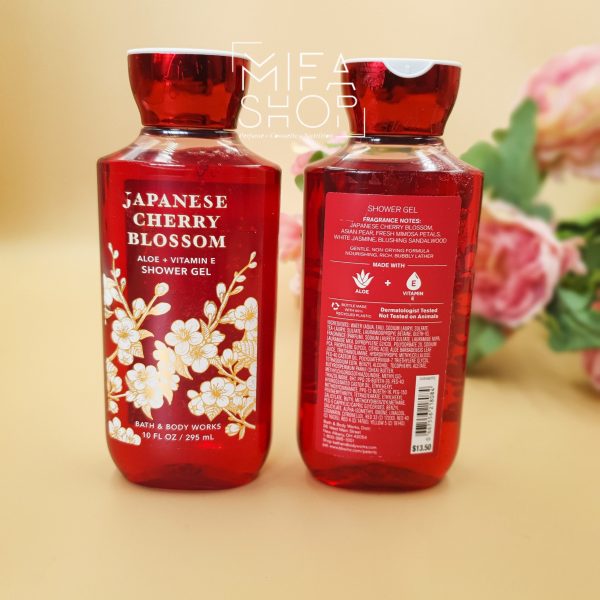 sữa tắm japanese cherry blossom bbw 295ml chinh hang 2