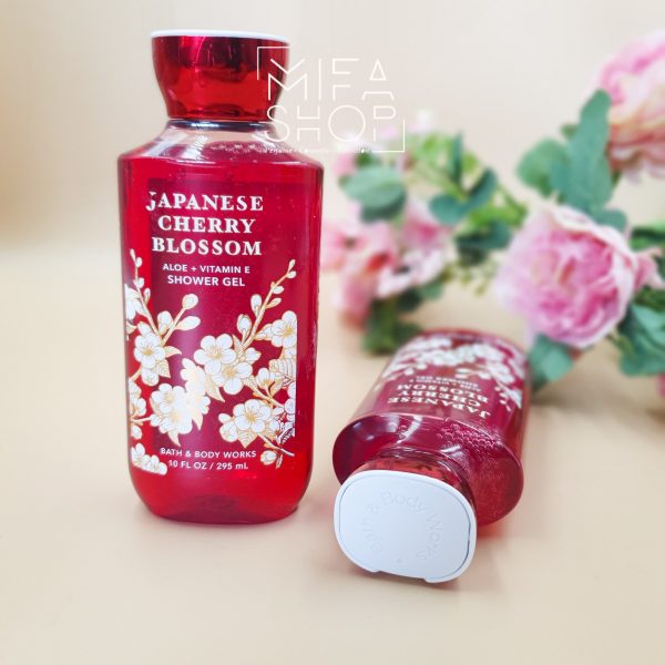 sữa tắm japanese cherry blossom bbw 295ml chinh hang 3