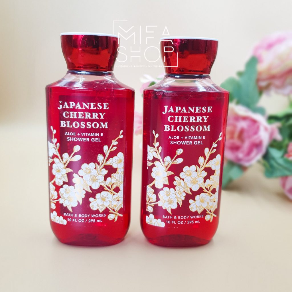 sữa tắm japanese cherry blossom bbw 295ml chinh hang 5