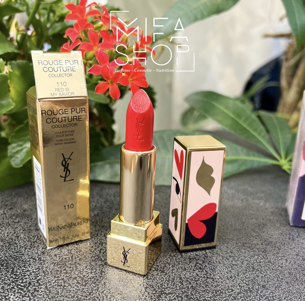 Son YSL Rouge Pur Couture Collectors 110 red is my savior