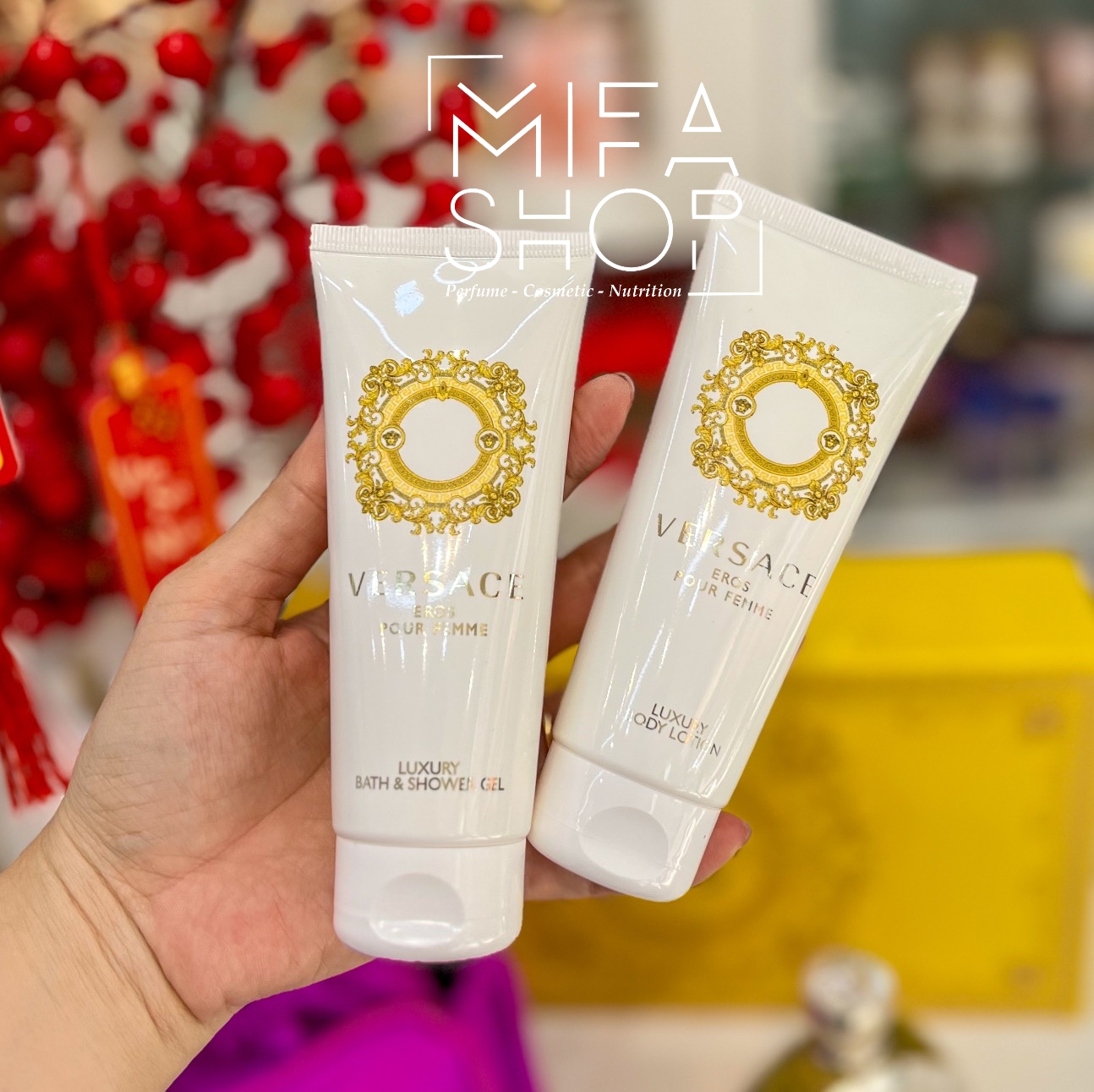 Bộ Nước Hoa Versace Eros Pour Femme - Ảnh 4