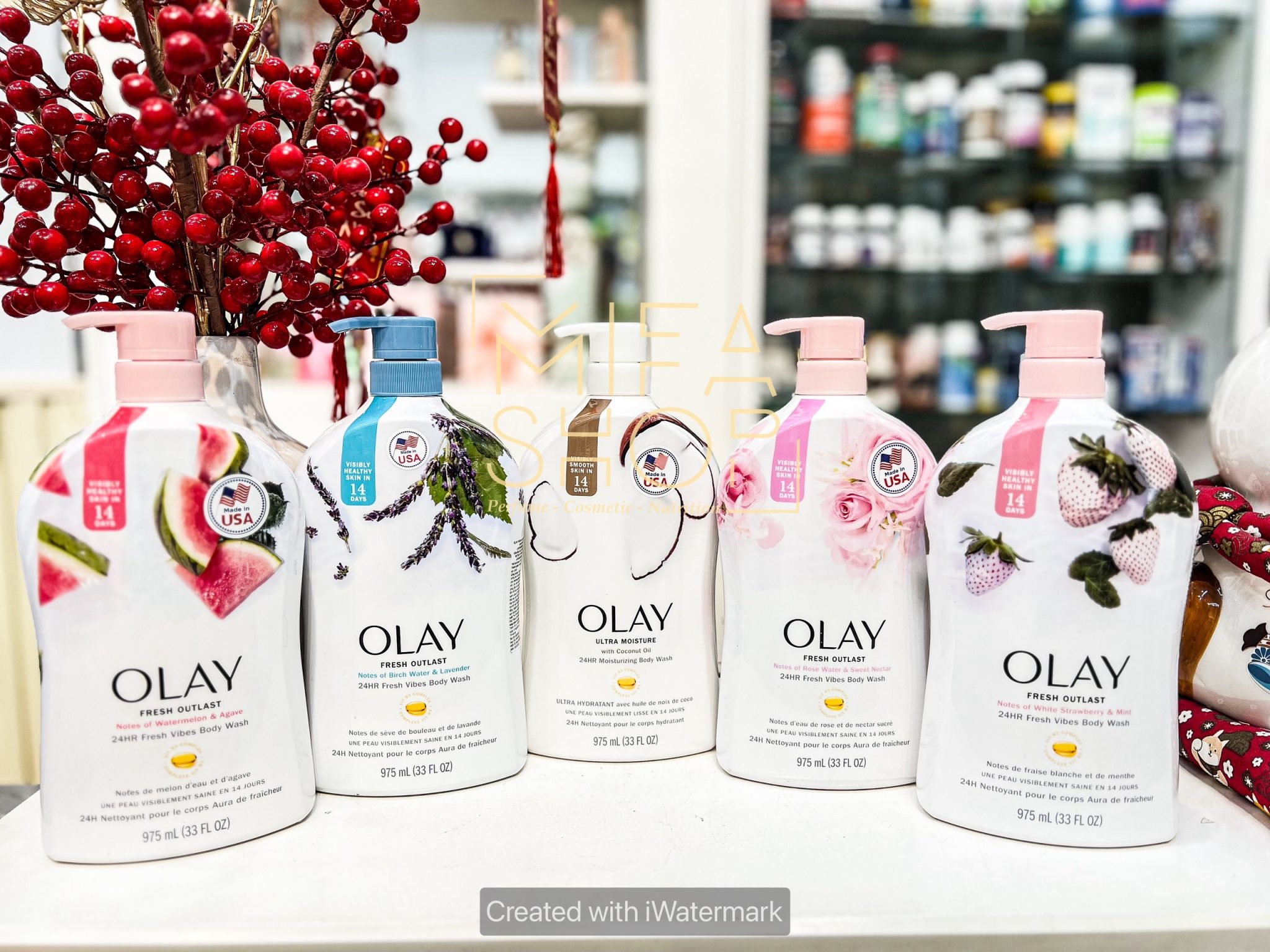 sữa tắm chống lão hoá olay Mỹ 975ml mẫu mới 2024 - Ảnh 7