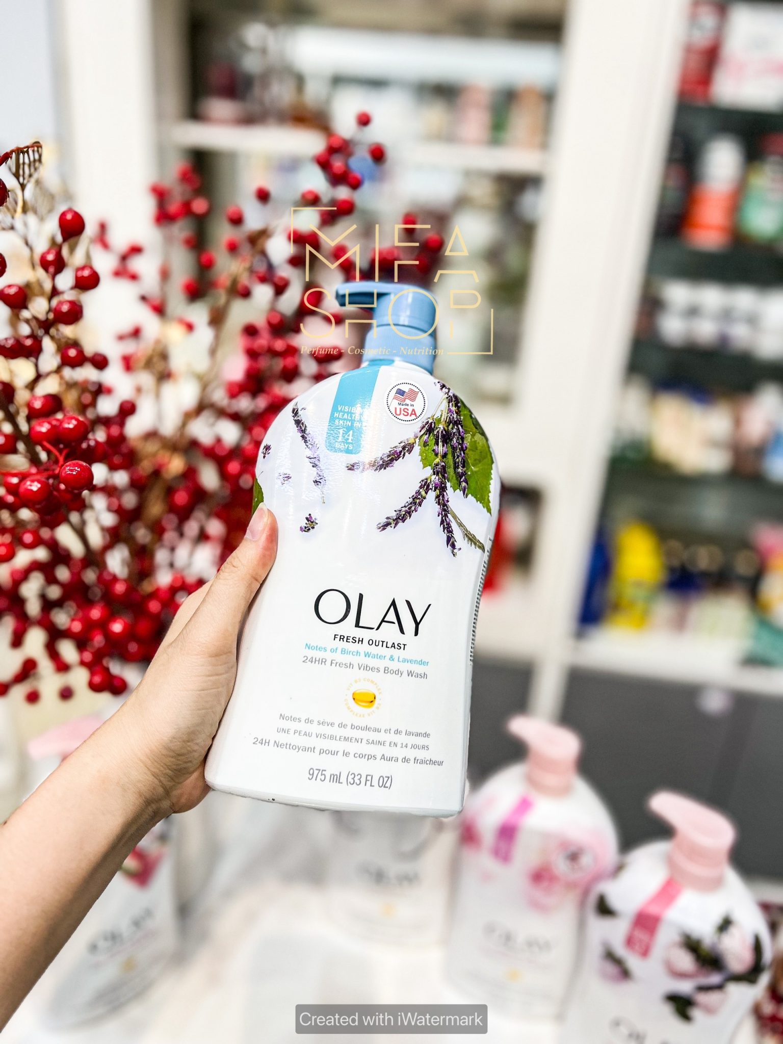 sữa tắm chống lão hoá olay Mỹ 975ml mẫu mới 2024 - Ảnh 5