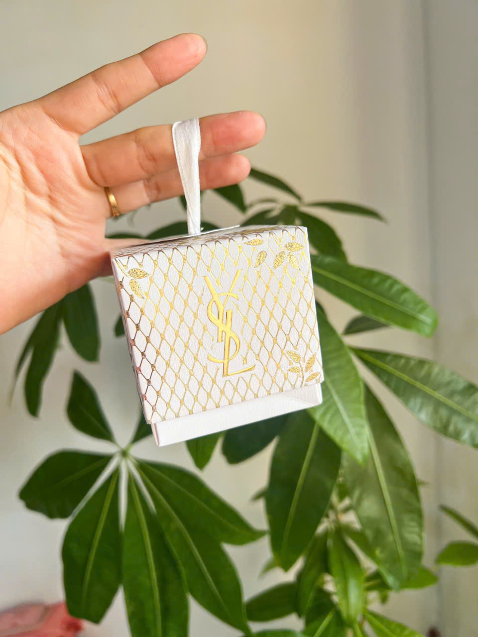 bộ quà tặng ( gift set) nước hoa và son môi YSL mini