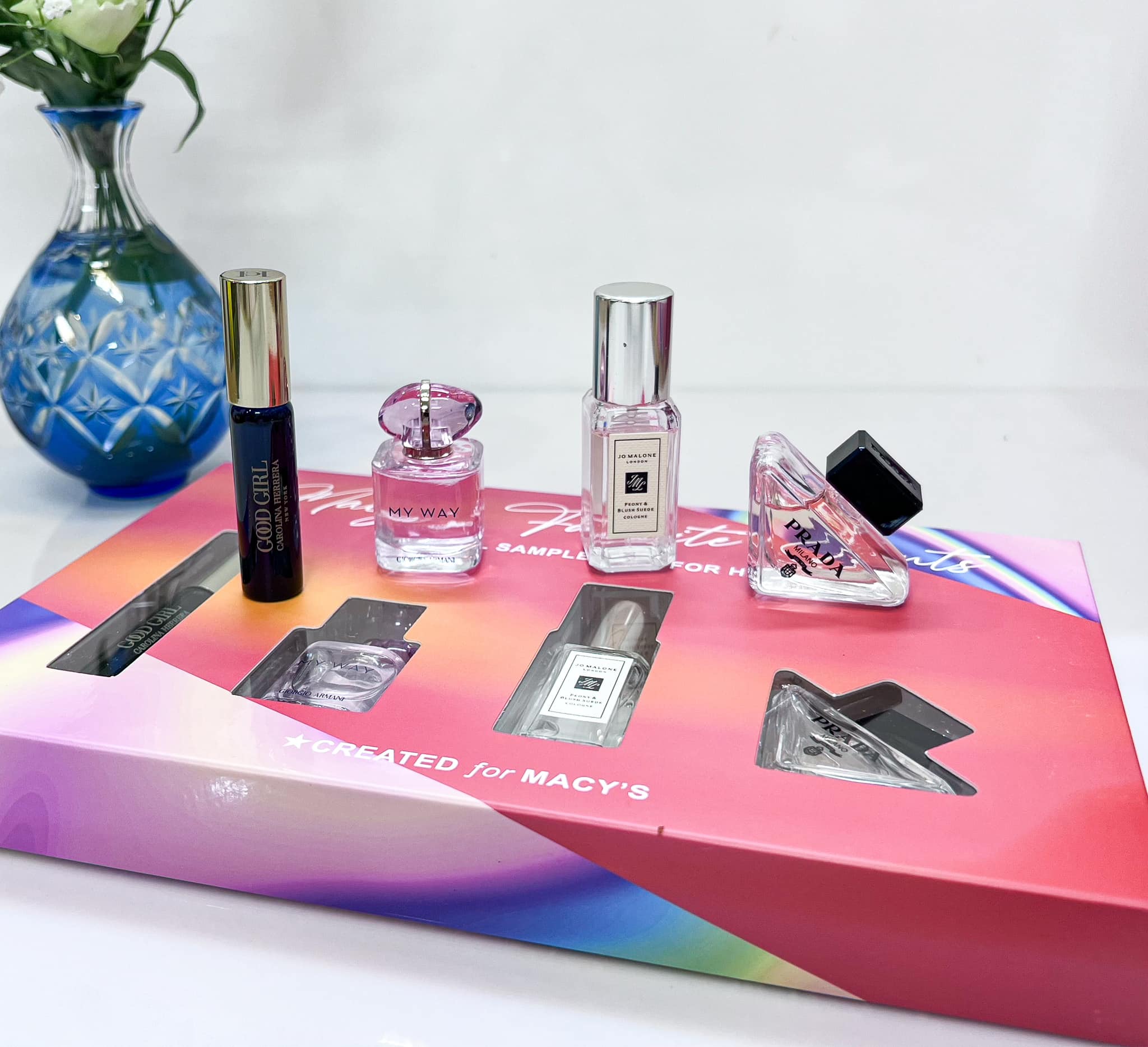 Set nước hoa 4 chai macys Favorite Scents Luxe Fragrance Sampler set for her - Ảnh 2